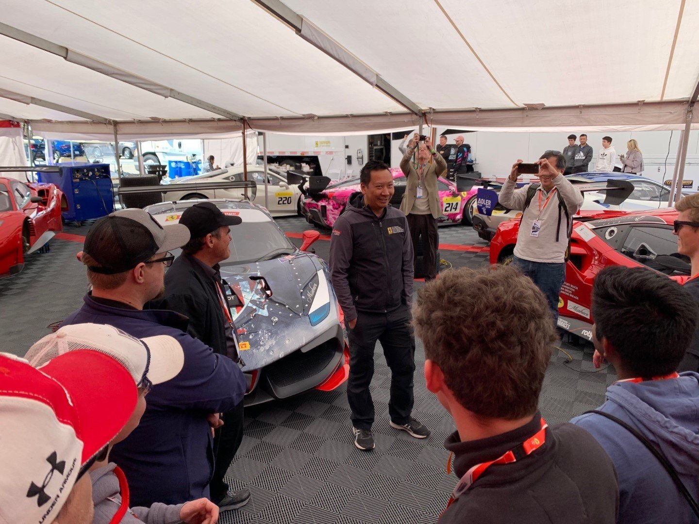 Motorsports Vehicle Technology Program SAE Ferrari Field Trip