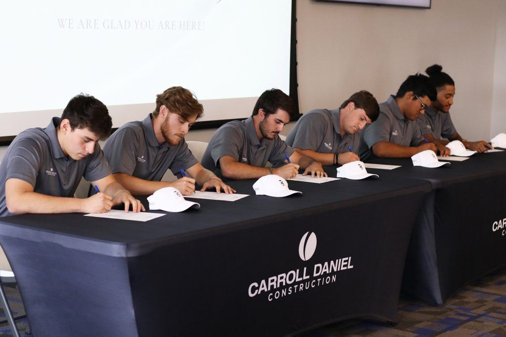 Six New Apprentices Signed to Carroll Daniel Program