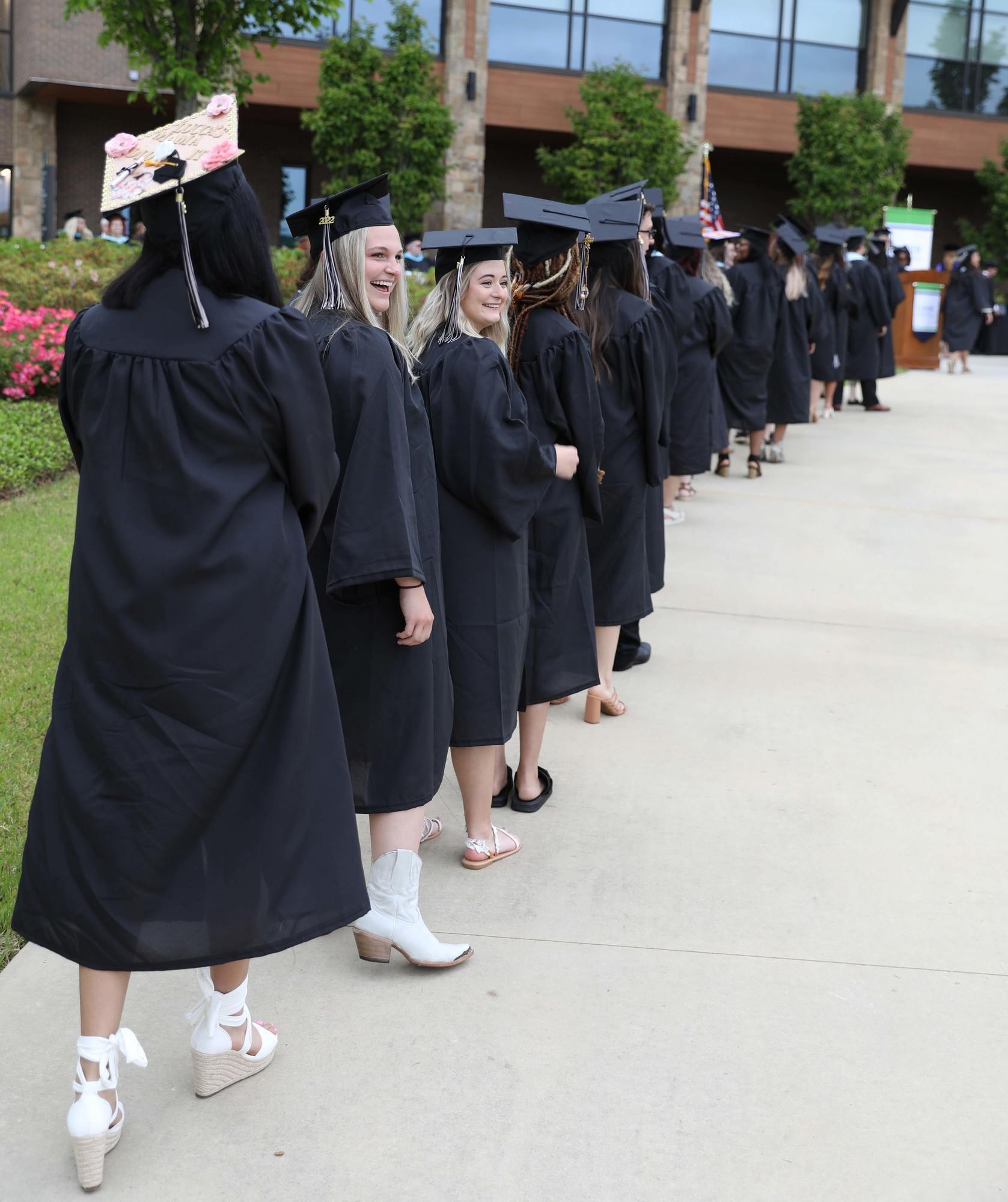 Graduates at 56th Annual Commencement Ceremony