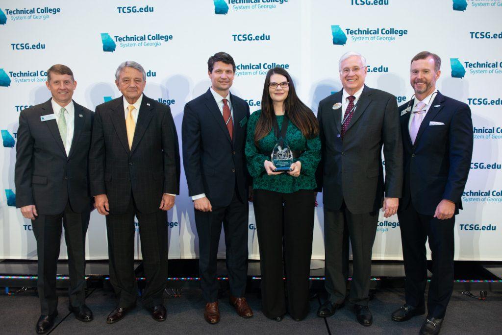 Lanier Tech GED® Grad Wins State-Wide Dinah Culbreath Wayne EAGLE Award