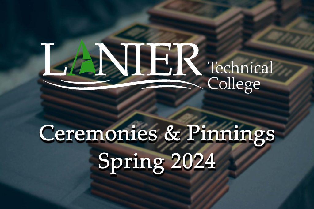 Lanier Tech Holds Spring Pinning Ceremonies and Portfolio Show