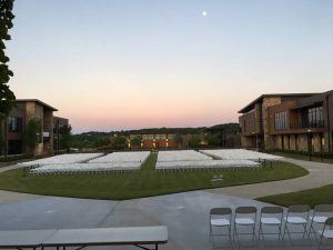Hall Campus Quad- The Evening Before Commencement 2019