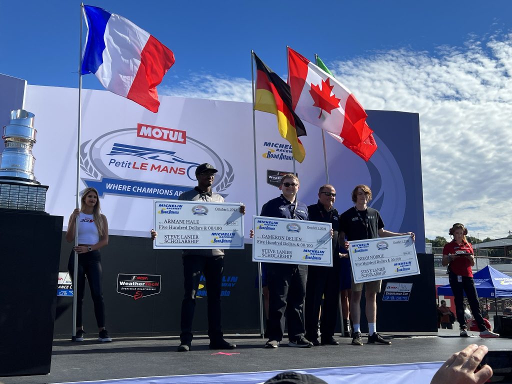 Motorsports Students Gain Real Experience and Scholarships at Motul Petit Le Mans