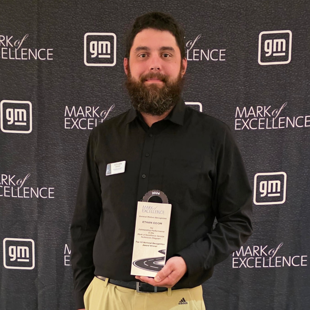 Automotive Technology Grad Named General Motors Co. Top 50 Technician in U.S.
