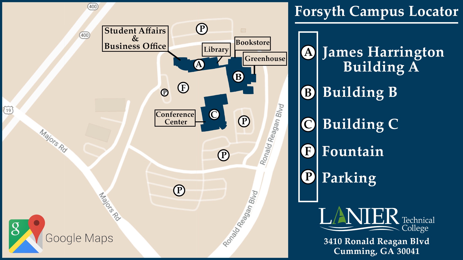 Lanier Technical College Campus Locations - Lanier Technical College