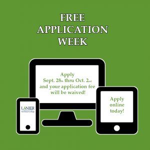 Free Application Week