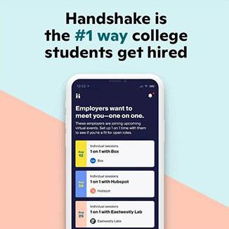 Handshake is the #1 way college students get hired.