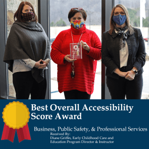 Best Overall Accessibility Score Award: Business, Public Safety & Professional Services