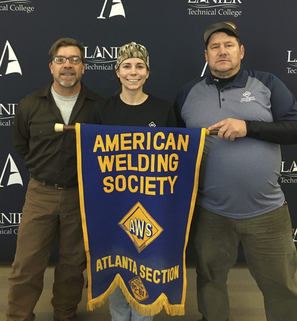 Lanier Tech Welding and Joining student appointed as Executive Member of American Welding Society