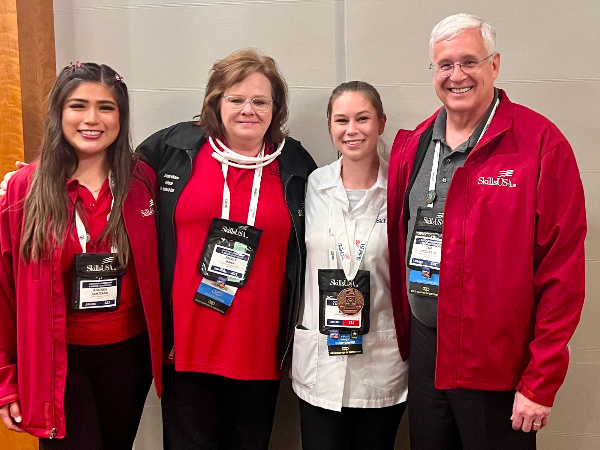 Lanier Technical College’s SkillsUSA Chapter competed in the 2023 SkillsUSA National Competitions. Janet Chapman – Cosmetology Estie Duck – Esthetics