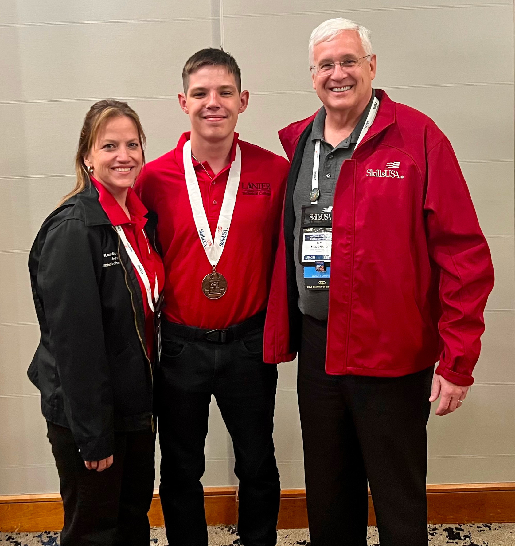 Lanier Technical College’s SkillsUSA Chapter competed in the 2023 SkillsUSA National Competitions. Benjamin Warro – Firefighting
