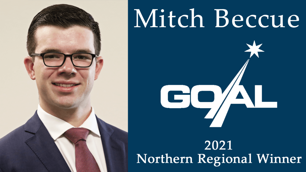 Mitch Beccue, GOAL Regional Finalist