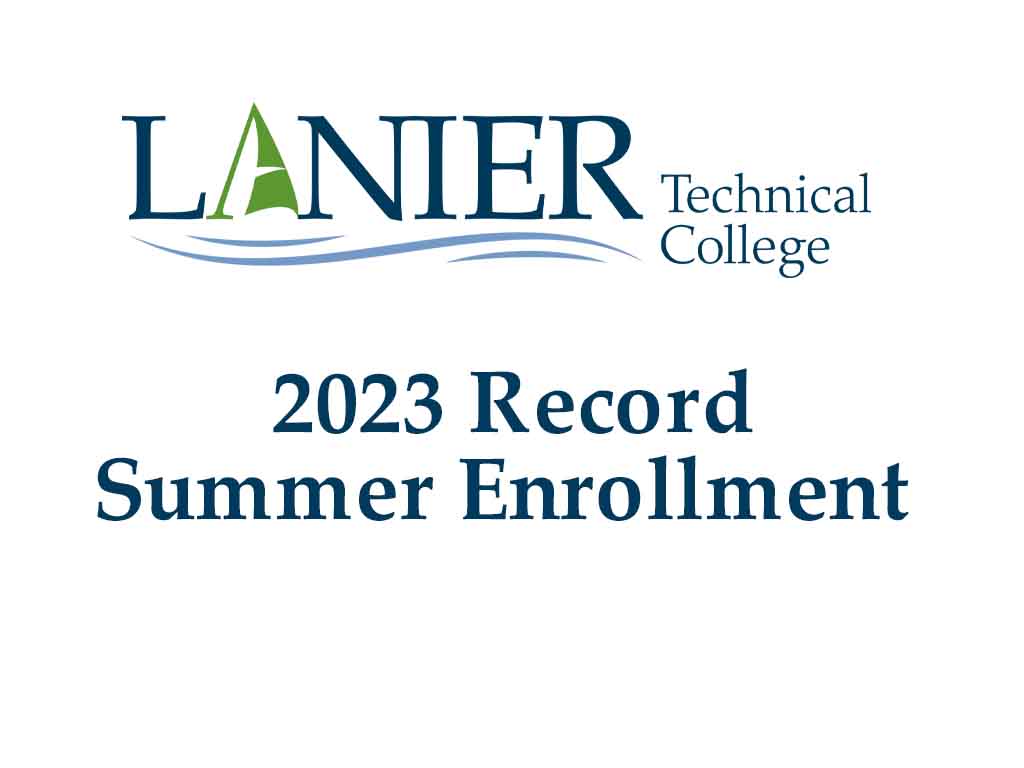 Lanier Tech Enrollment Record Trend Continues in Summer of 2023