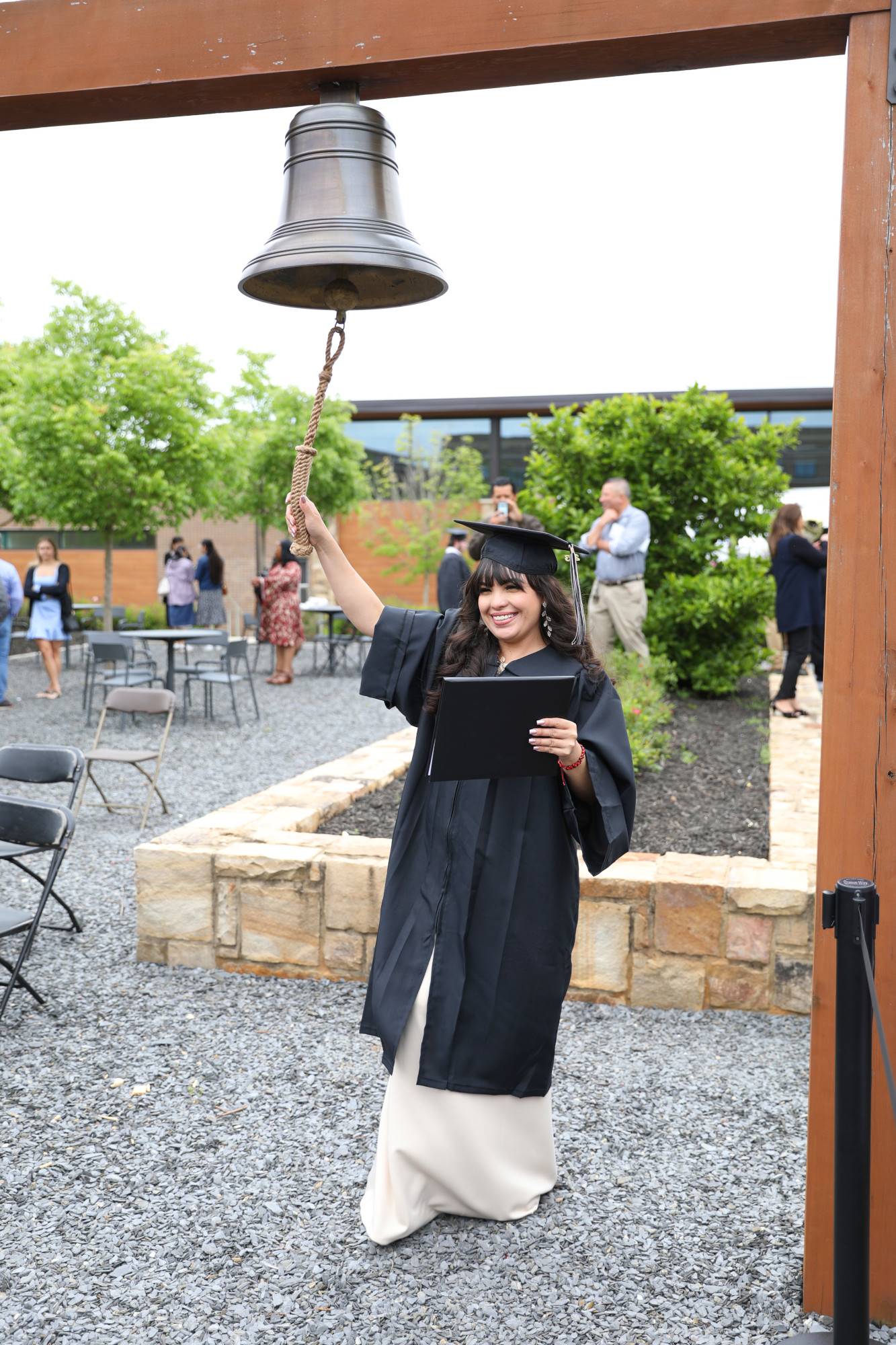 graduate ringing bell