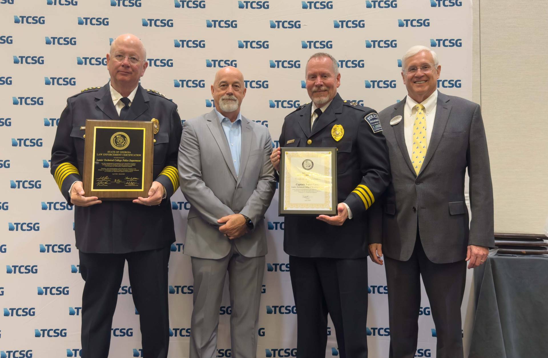 LTC Police Chief, Captain, College President